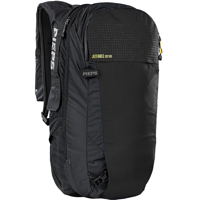 Mochila de airbag de avalancha PIEPS Jetforce BT 25, negra