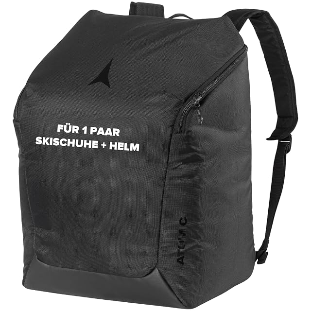 Mochila para botas de esquí Atomic Boot & Helmet Pack en negro