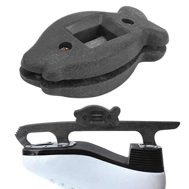 Afilador de cuchillas de patín RiToEasysports con anchura regulable y funda
