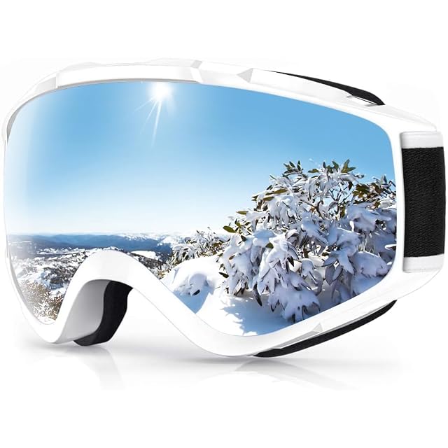 Gafas de esquí Findway YH208 con lente espejada REVO y montura de TPU