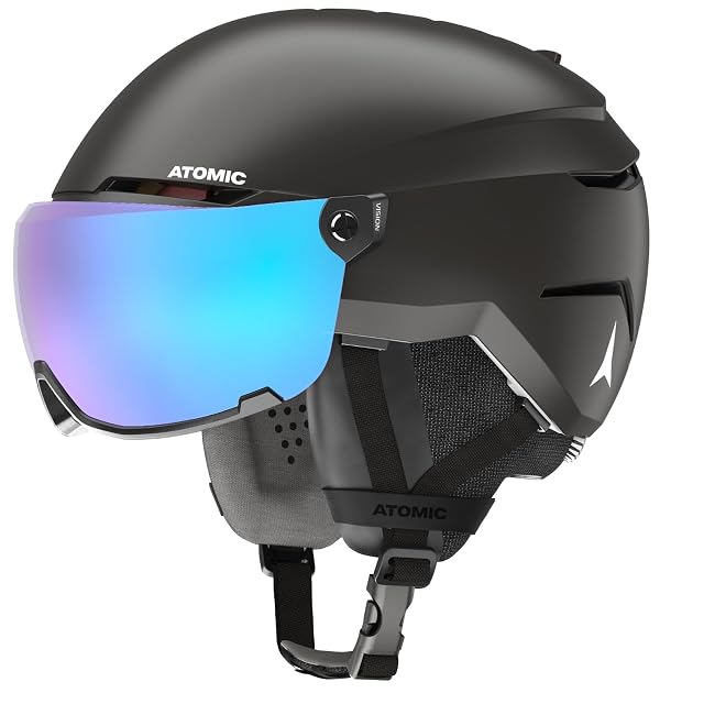 Casco de esquí Atomic Savor Visor Stereo negro con visor integrado
