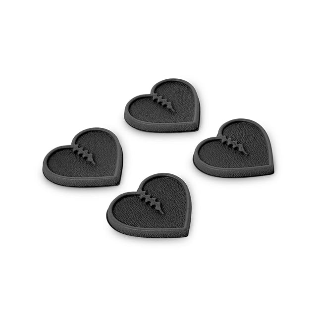 Almohadilla antideslizante de snowboard Crab Grab Mini Hearts negra